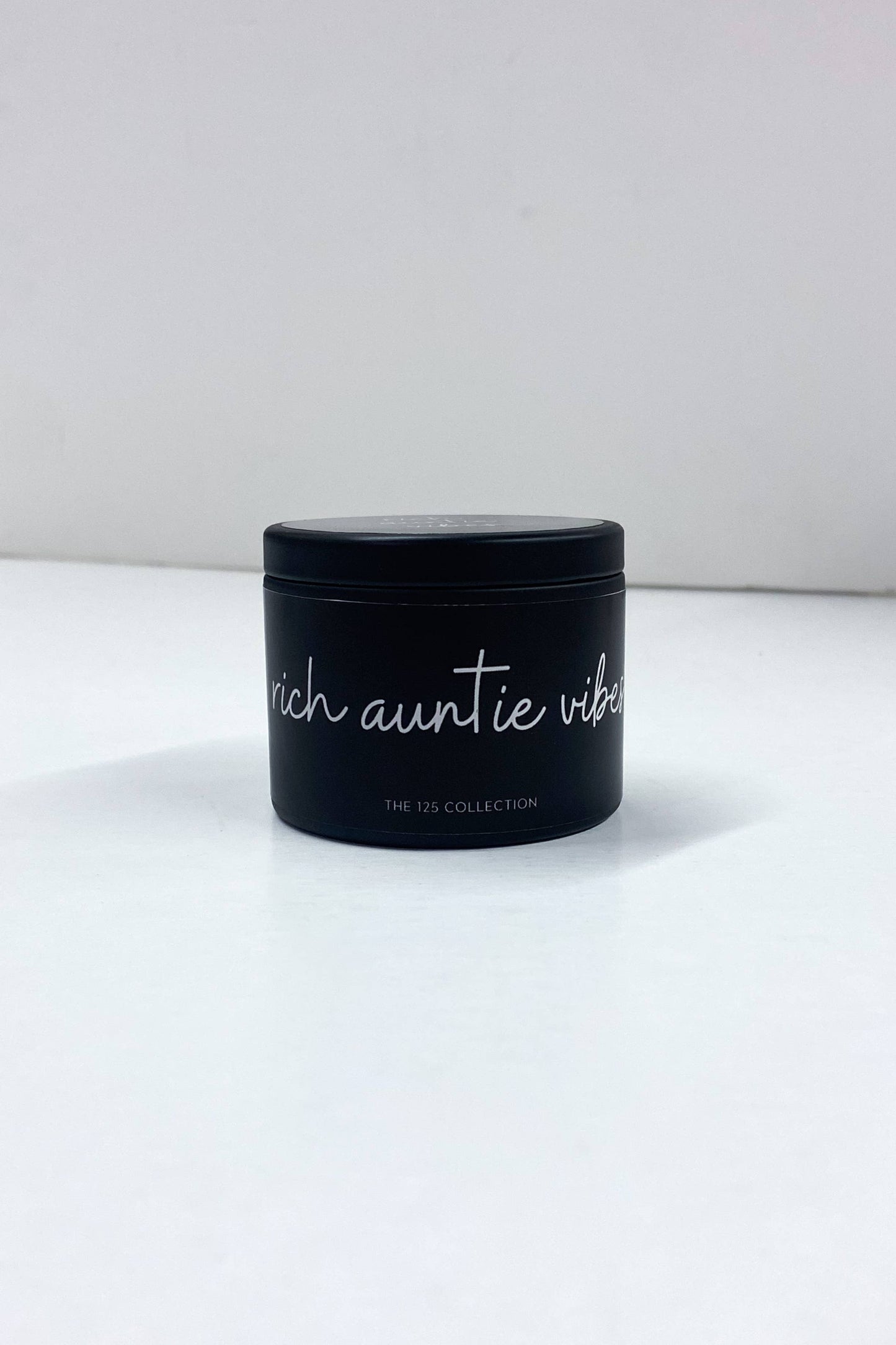 Rich Auntie Vibes Tin Candle