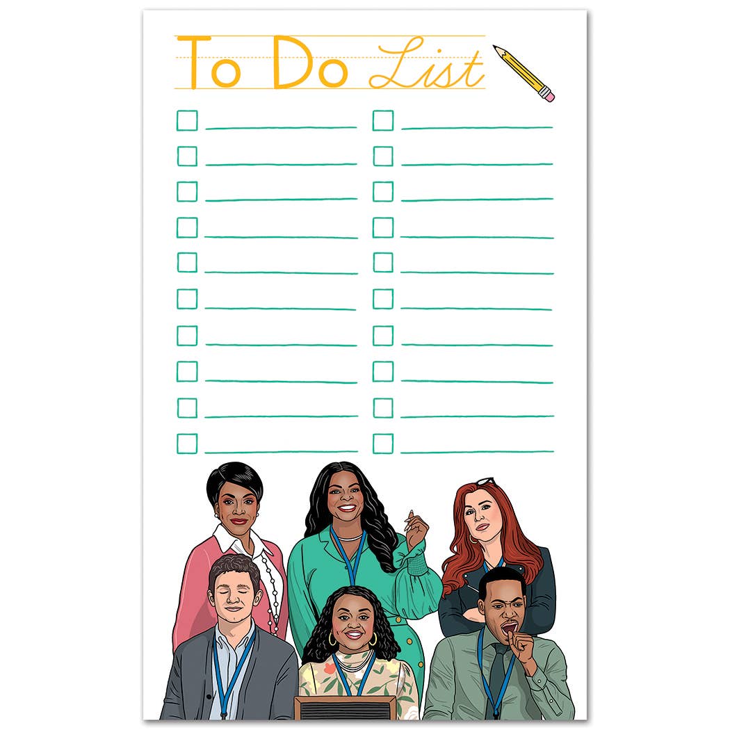 Notepad: Abbott To Do List Stationery