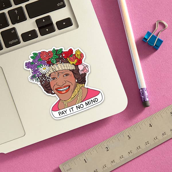 Marsha P. Johnson Die Cut Sticker