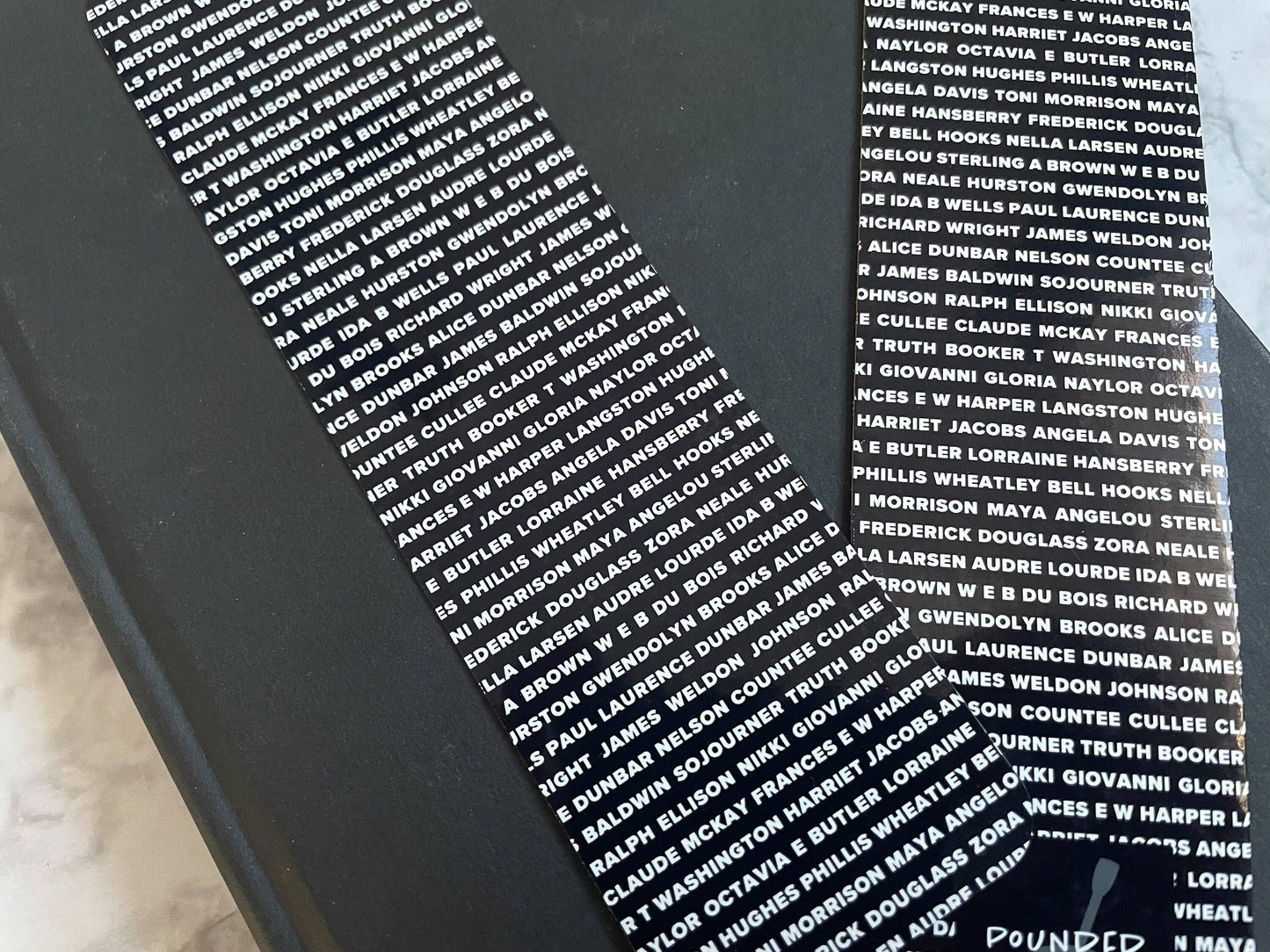 Black Authors Bookmark - Black Bookmark