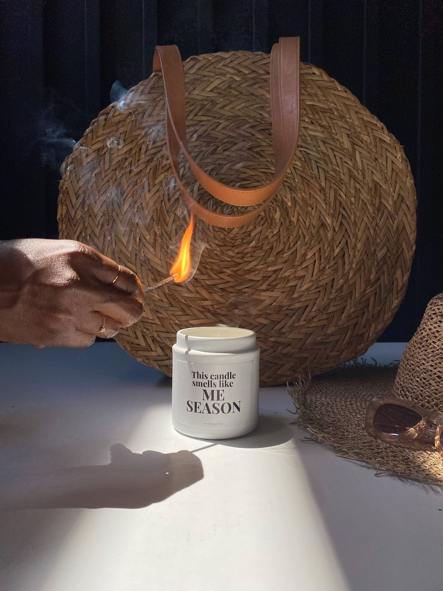 This Candle Smells Like Me Season: 9oz White Tin Soy Candle