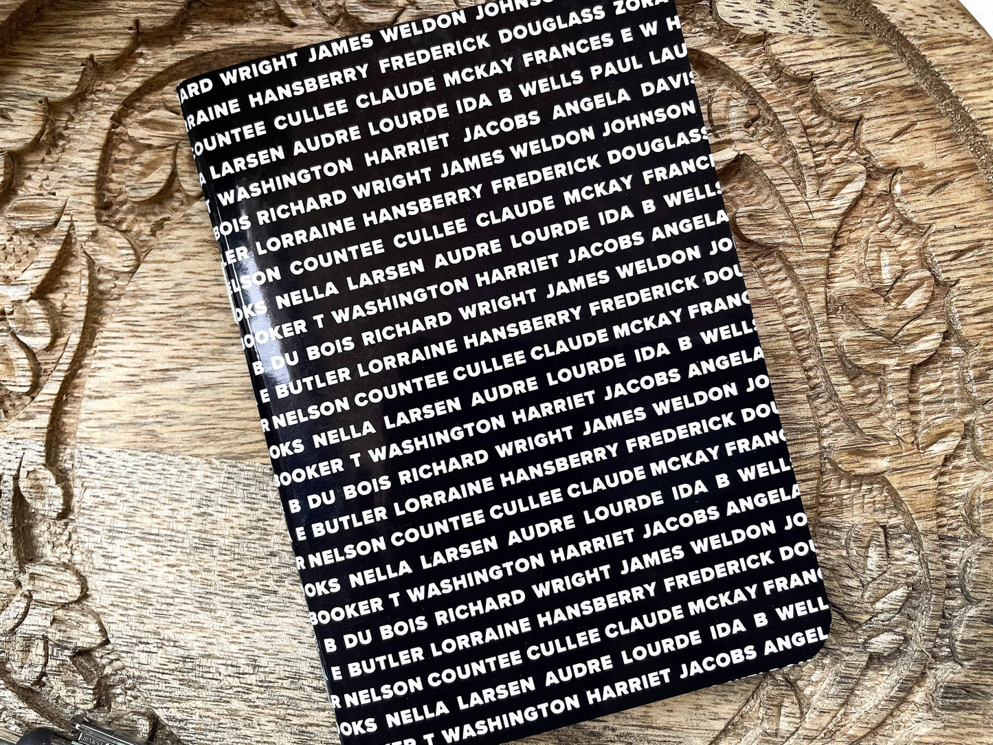 Black Authors B7 Lined Notebook - Notebook Journal