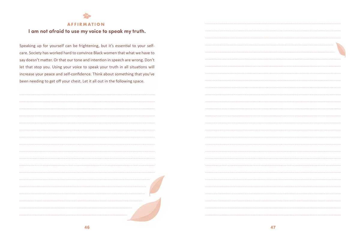 Affirmations for Black Women: A Journal by Oludara Adeeyo