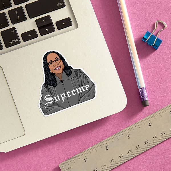 Ketanji Brown Jackson Supreme Die Cut Sticker