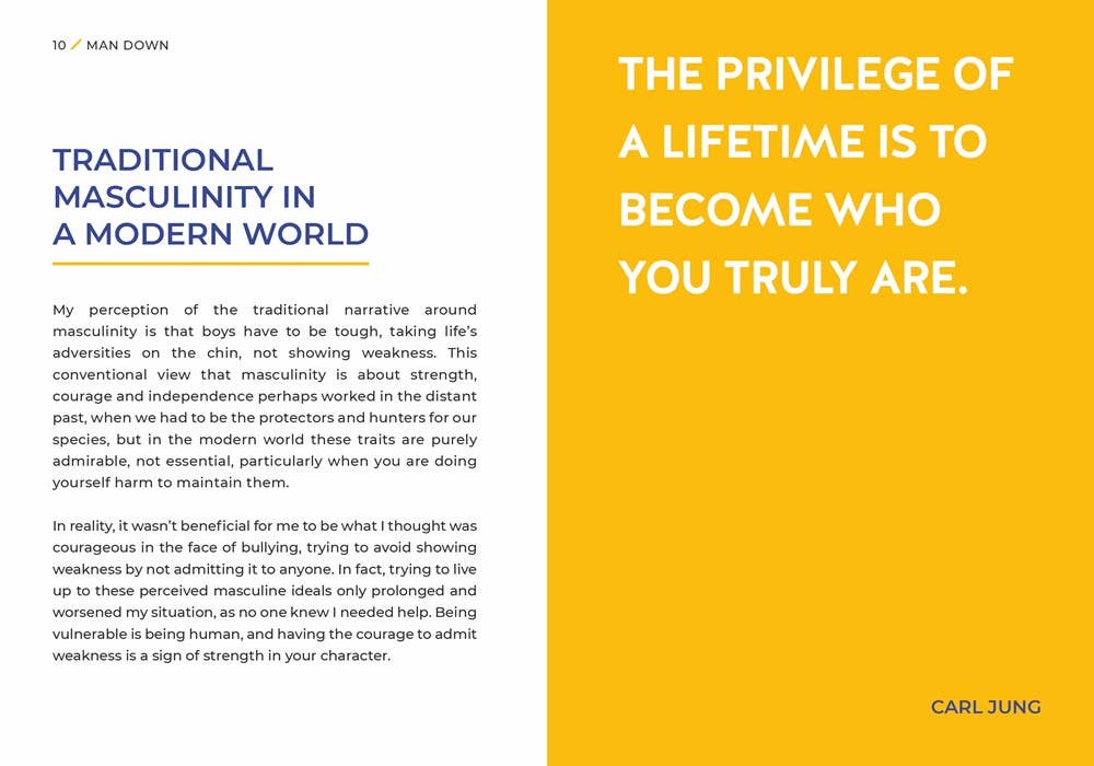 Man Down: A Guide for Men on Mental Health by Charlie Hoare