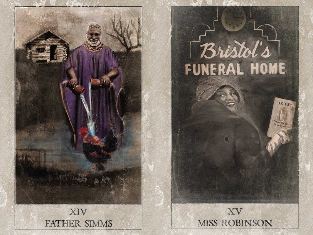 Hoodoo Tarot by Tayannah Lee McQuillar