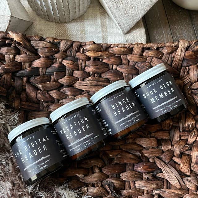 Book Club Member | Candle - Cake Batter + Vanilla, 4 or 8 oz