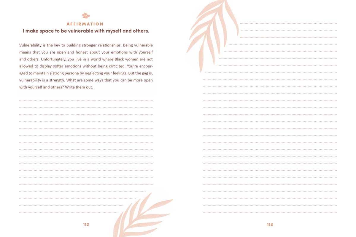 Affirmations for Black Women: A Journal by Oludara Adeeyo