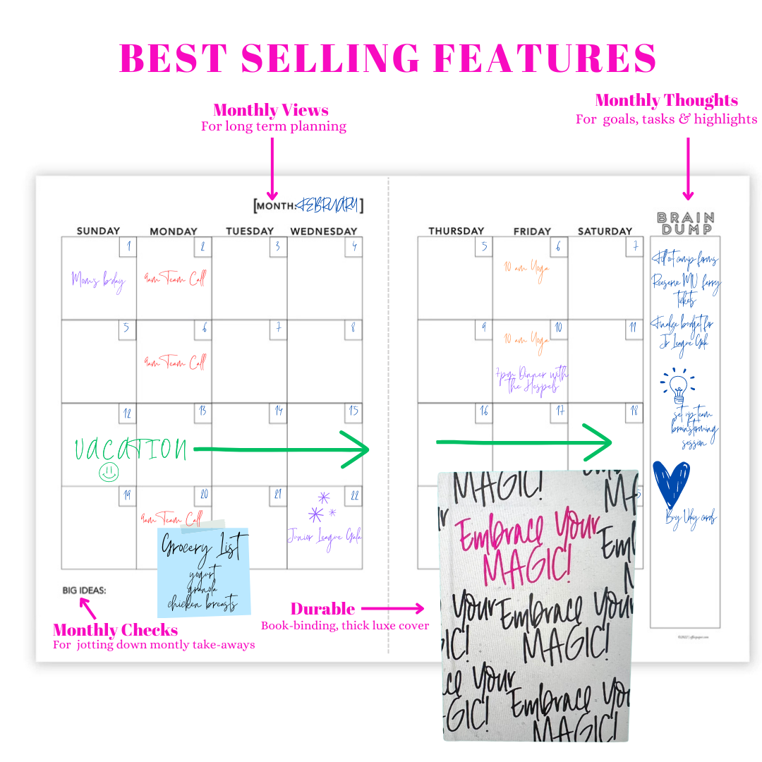 Embrace Your Magic :: Organized Chaos Planner