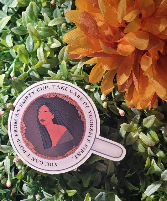 Pour from an Empty Cup Sticker