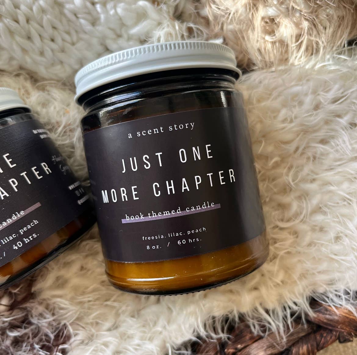 Just One More Chapter -  Bookish Candle | Book Themed Candle
