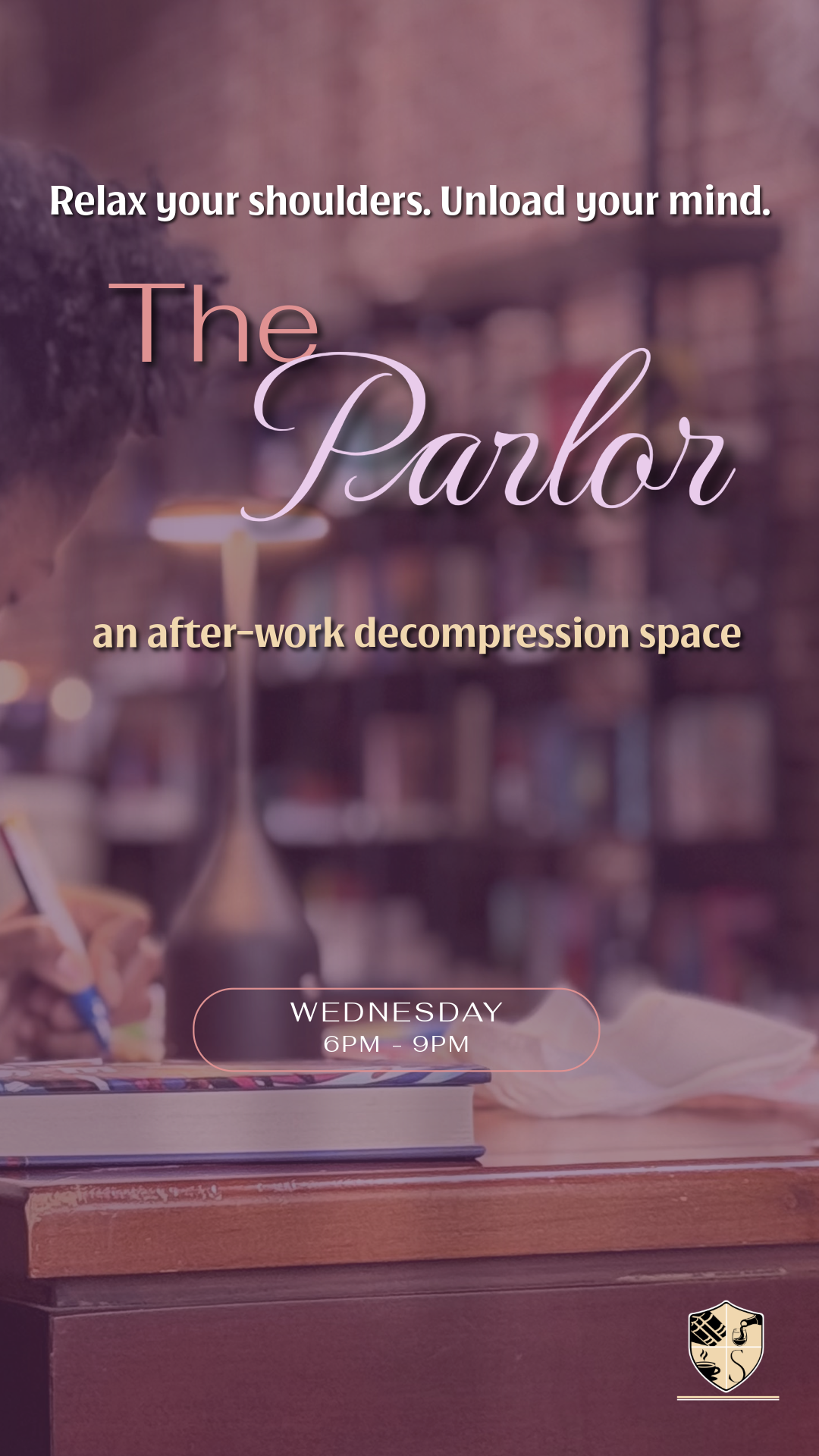The Parlor: an after-work decompression space @ TBF