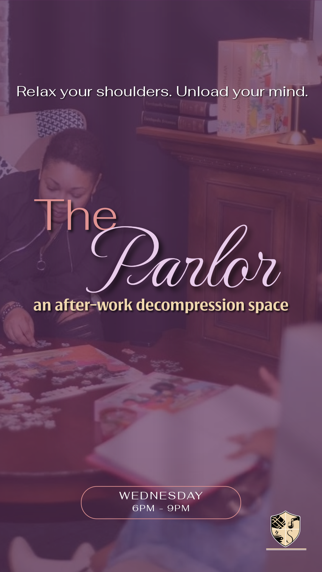 The Parlor: an after-work decompression space @ TBF