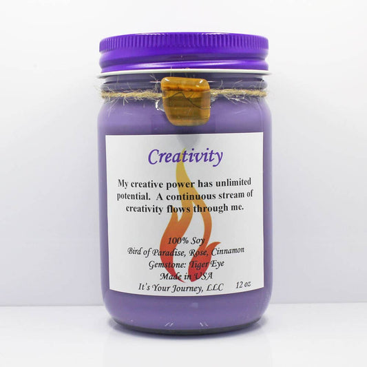 Creativity Intention Candle 12 oz