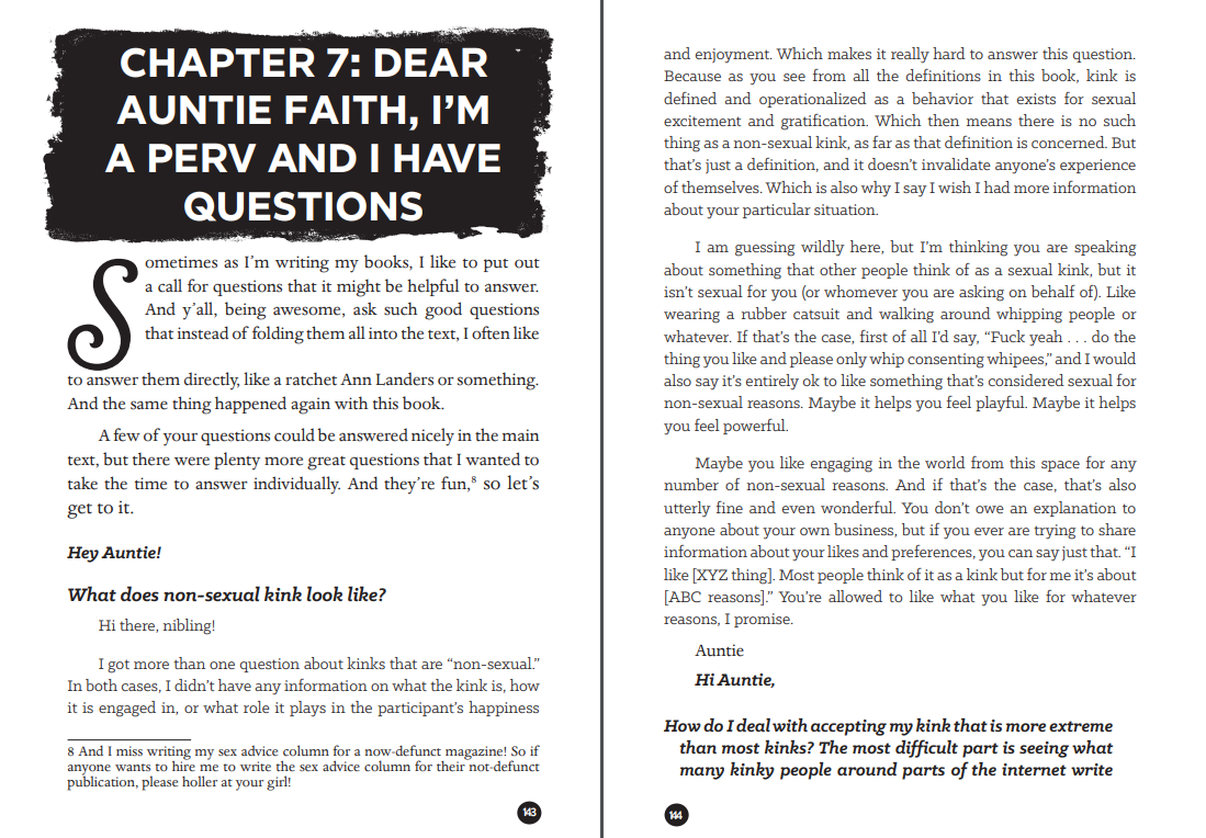 Unfuck Your Kink by Dr. Faith G. Harper