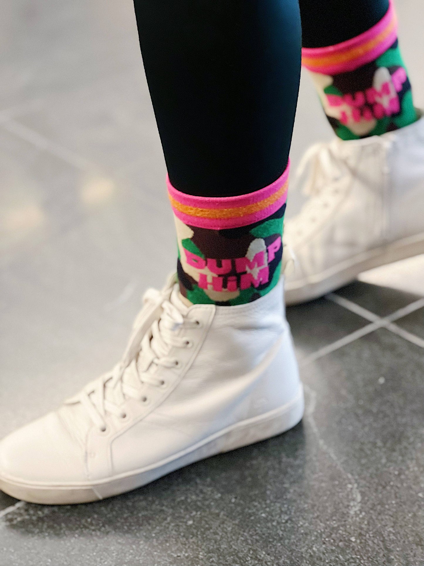 Dump Him Camo (Camouflage) Socks