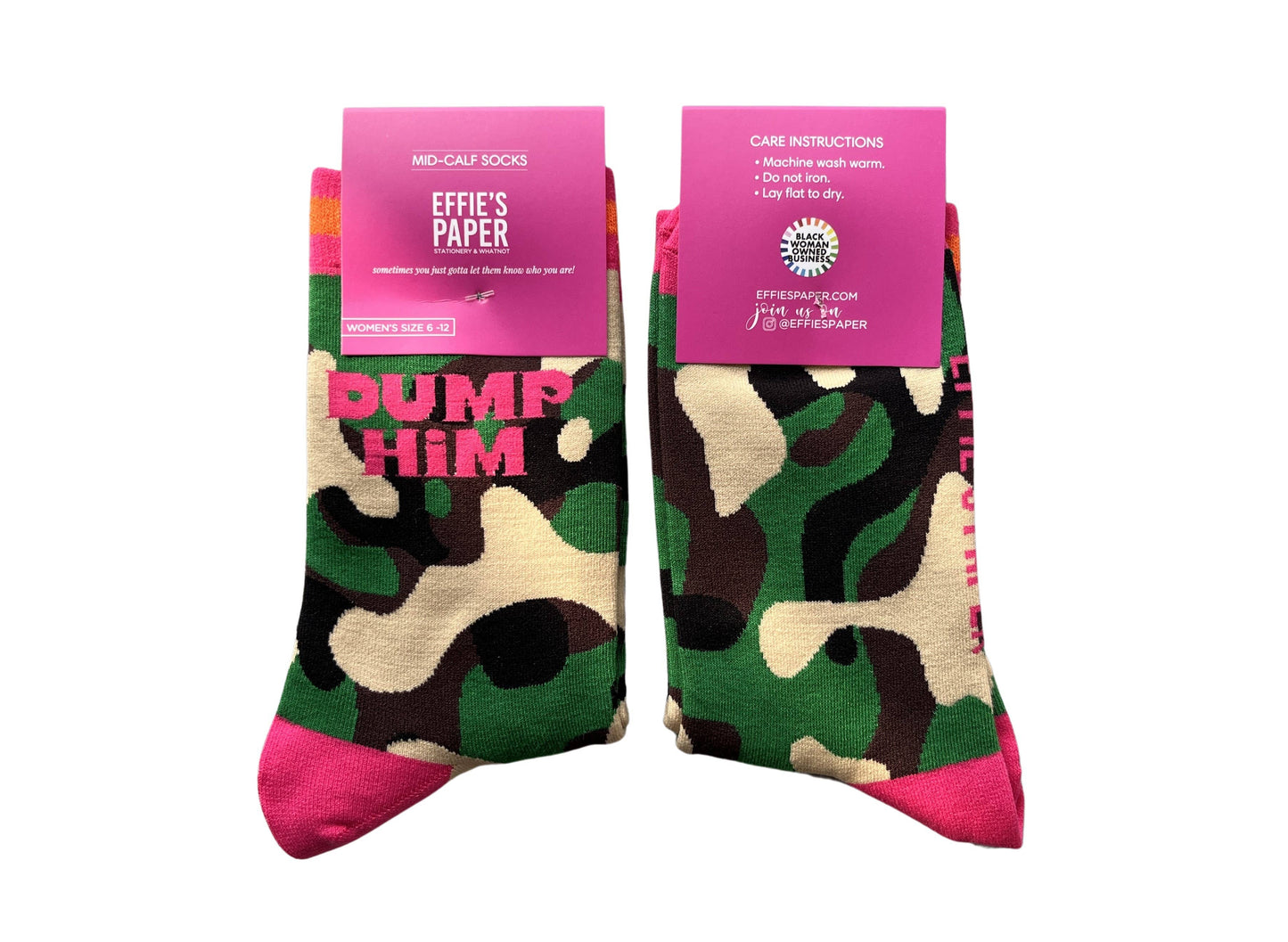 Dump Him Camo (Camouflage) Socks