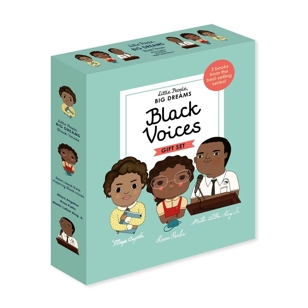 Little People, Big Dreams: Black Voices 3 Books Gift Set