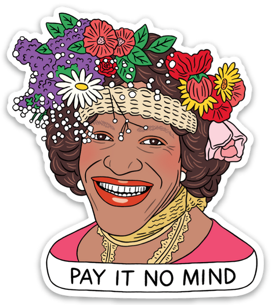 Marsha P. Johnson Die Cut Sticker