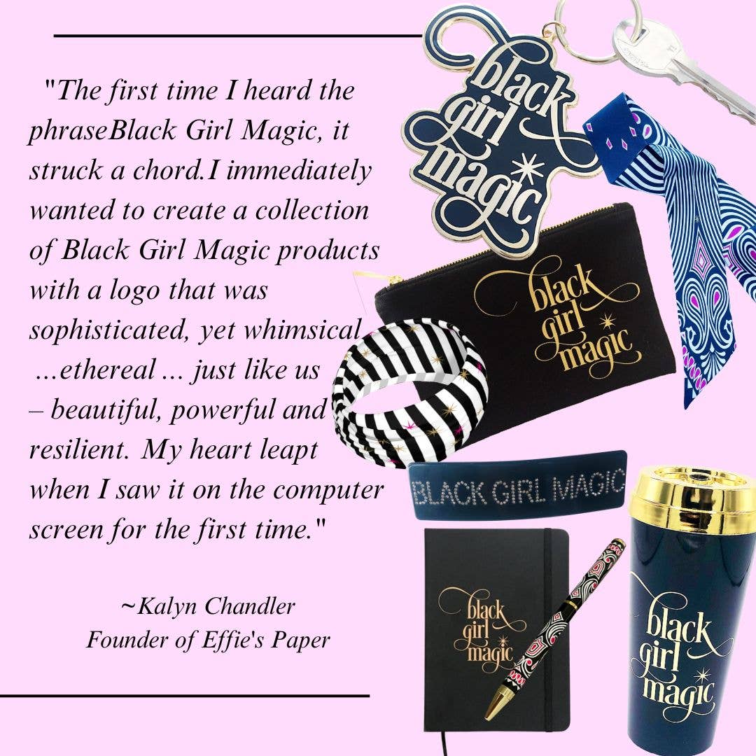 Black Girl Magic :: Gold Lid Travel Mug