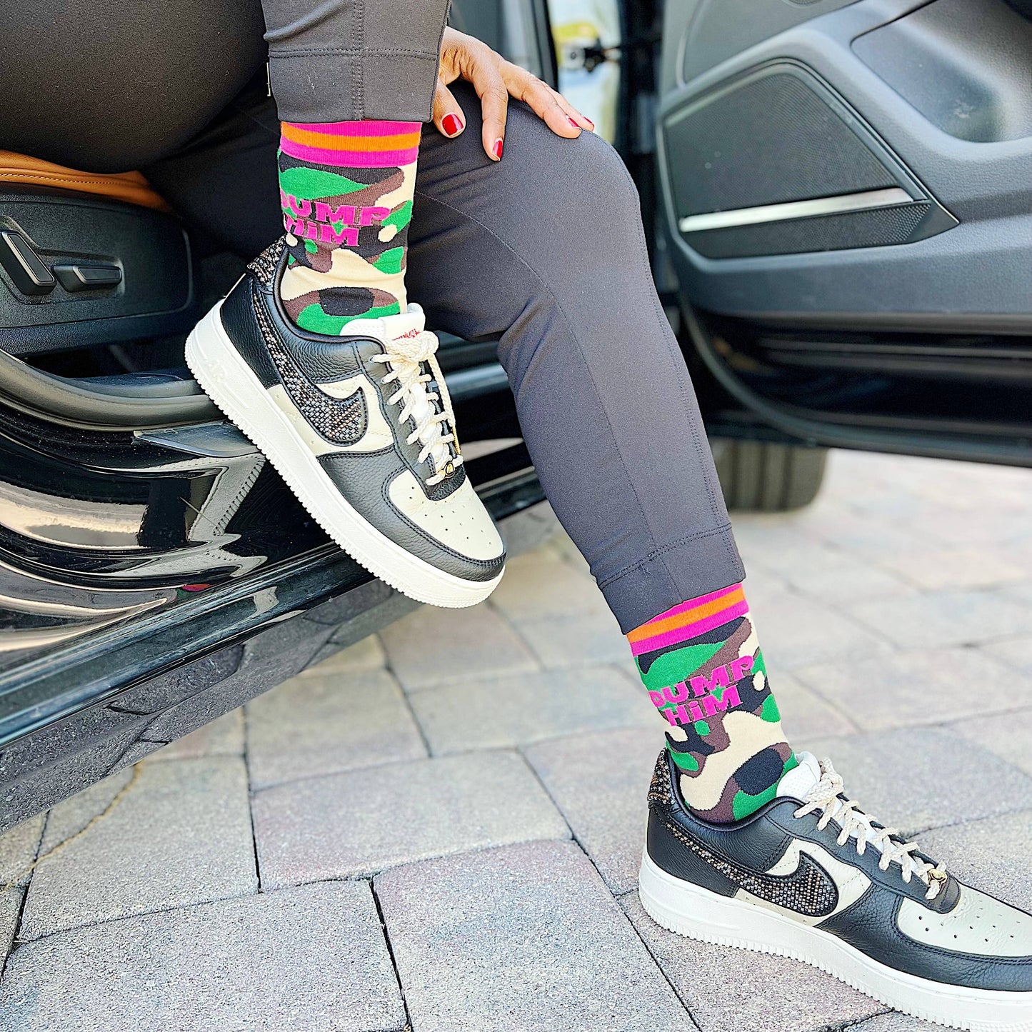 Dump Him Camo (Camouflage) Socks