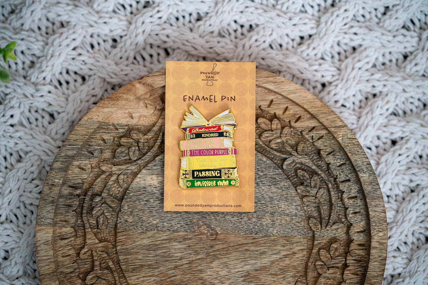 Black Literary Classics Pin