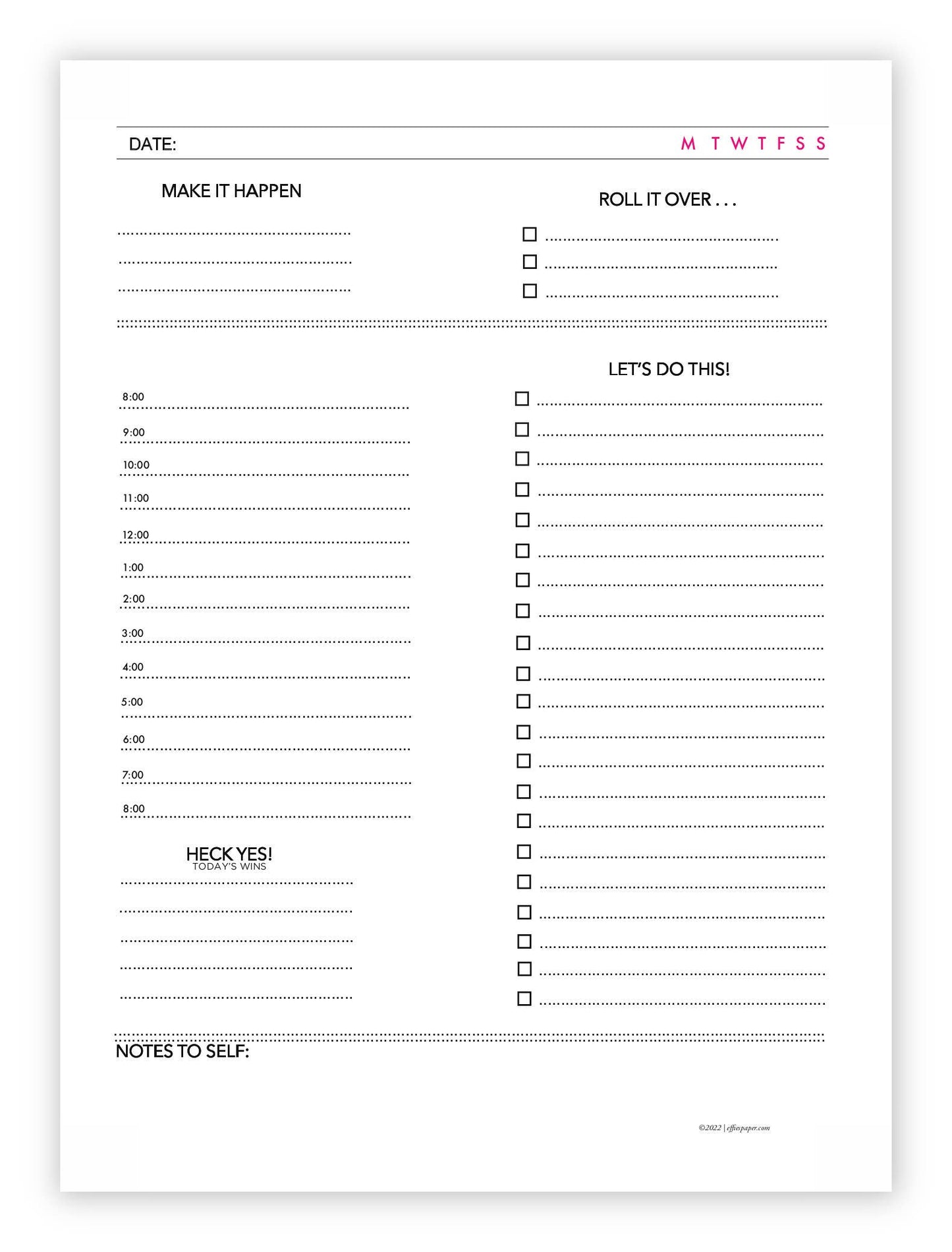 Embrace Your Magic :: Organized Chaos Planner