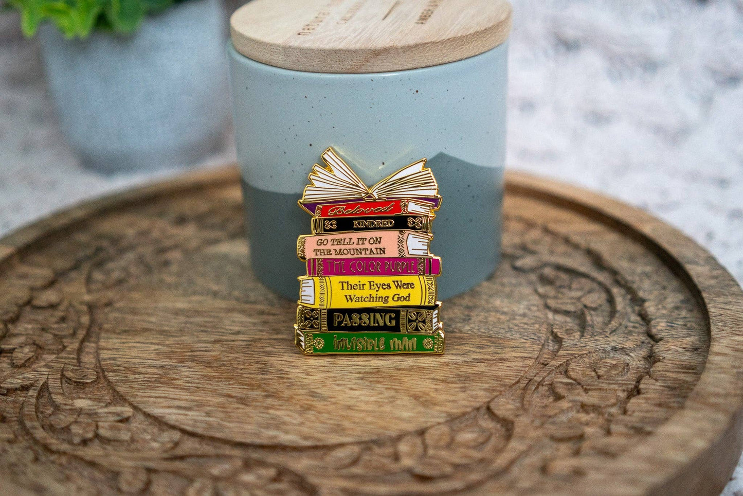 Black Literary Classics Pin