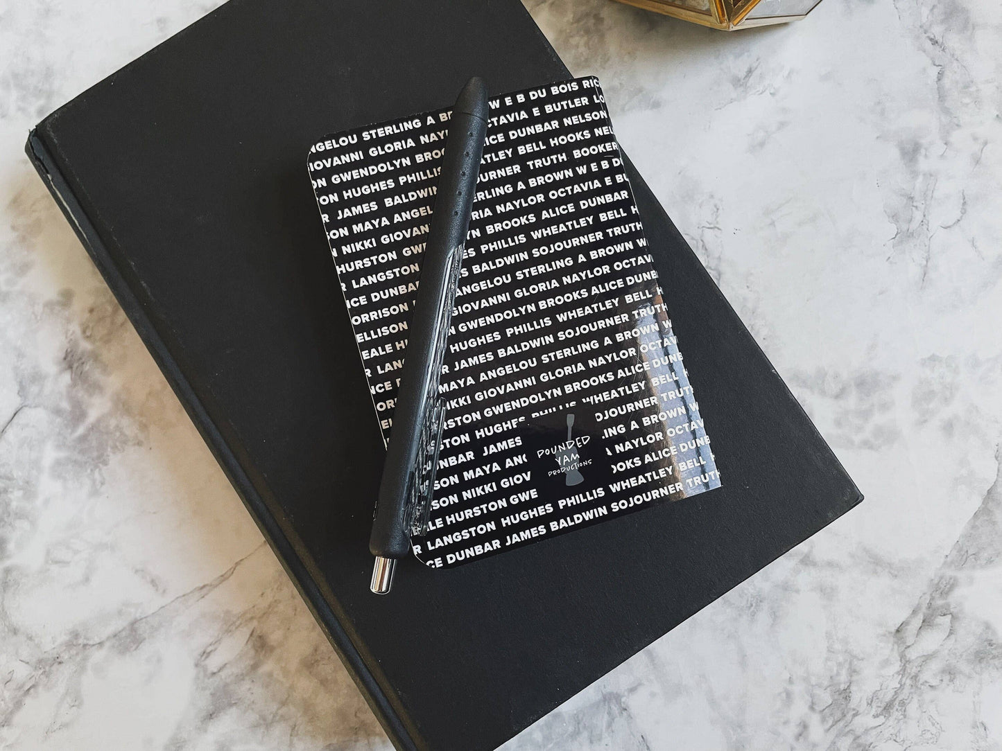 Black Authors B7 Lined Notebook - Notebook Journal