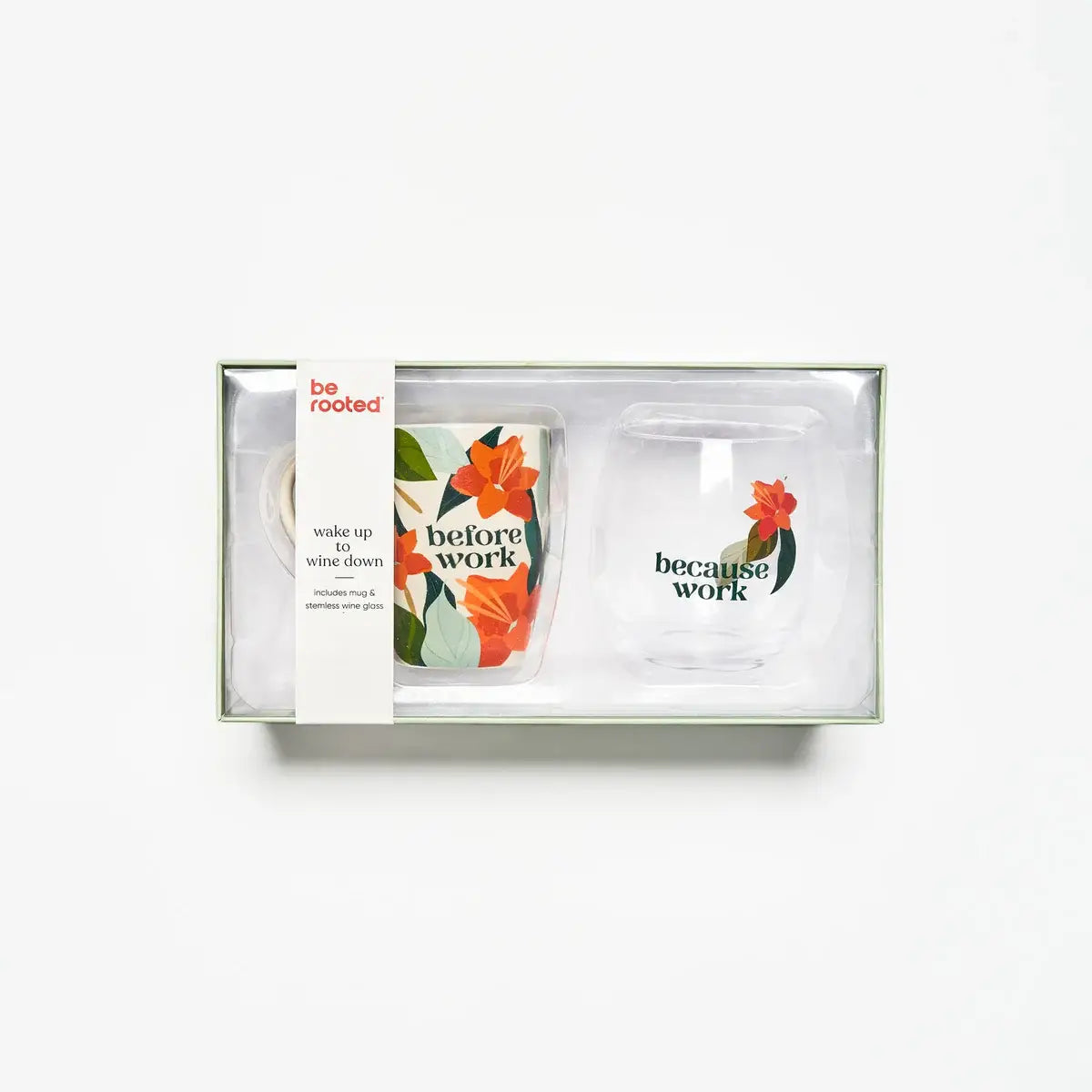 Because work before work coffee mug set